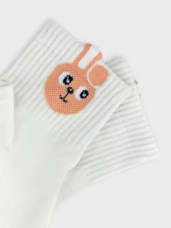 Носки Mark Formelle 452K-2774/B5-24452K молочный_рис.2774 - фото 4