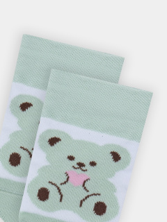 Носки Mark Formelle 462K-3208/B1-25462K-1 св.эвкалипт_000Н_Нанесение_силикона_на_след - фото 1