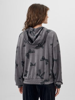 Толстовка Mark Formelle 502984/25-37312ПП-3 бантики_на_сером - фото 4