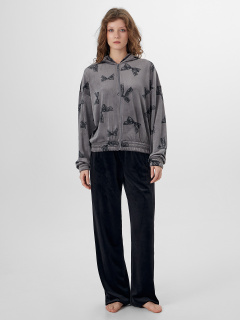 Толстовка Mark Formelle 502984/25-37312ПП-3 бантики_на_сером - фото 1