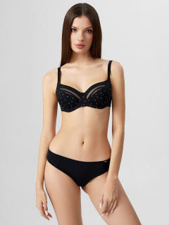 Бюстгальтер Mark Formelle 512396/25-34566ПК-16 горошек_на_черном2 - фото 1