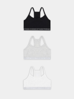 Топ Mark Formelle 517707-3/25-36188Б-5 белый_серый_меланж_4306_А_черный - фото 1