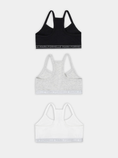 Топ Mark Formelle 517707-3/25-36188Б-5 белый_серый_меланж_4306_А_черный - фото 2