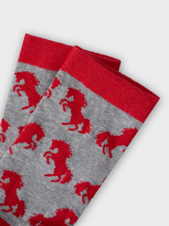 Носки Mark Formelle 550U-3450/25550U серый_меланж_рис.3450 - фото 2