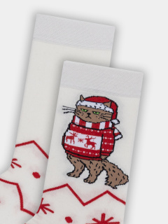 Носки Mark Formelle 550U-3453/25550U молочный_рис.3453 - фото 2