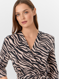 Пеньюар Mark Formelle 552275/1/24-27301ПП-0 зебра_на_холодном_бежевом - фото 3