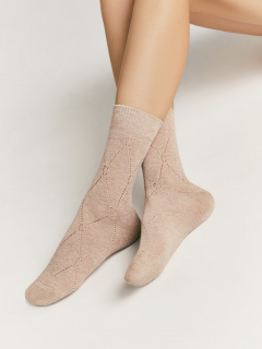 Носки CONTE ACTIVE 22 бежевый 22С-27СП - фото 2