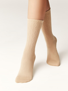 Носки CONTE ACTIVE бежевый 24С-73СП - фото 2