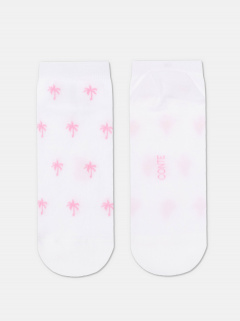 Носки CONTE ACTIVE белый-розовый 23С-111СП - фото 3