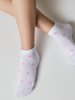 Носки CONTE ACTIVE белый-розовый 23С-111СП - фото 4