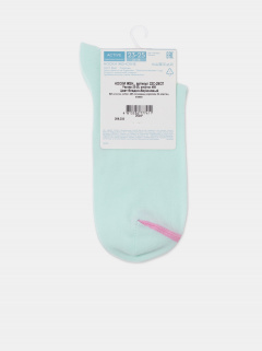 Носки CONTE ACTIVE бледно-бирюзовый 22С-29СП - фото 4