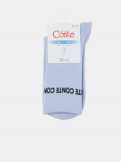 Носки CONTE ACTIVE бледно-фиолетовый 20С-20СП - фото 4