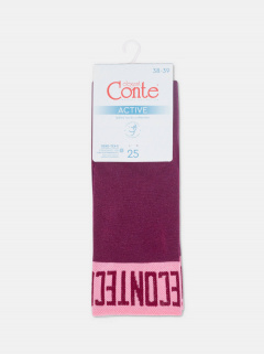 Носки CONTE ACTIVE лиловый 21С-24/1СП - фото 2