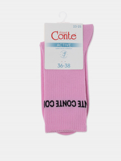 Носки CONTE ACTIVE светло-розовый 20С-20СП - фото 2