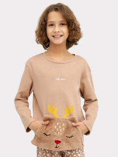 Брюки, джемпер Mark Formelle 563325/24-ОБР26661ПП-2-2 св.тауп_молочные_пятнышки_БРАК_ПОЛОТНА_014_Ст - фото 4