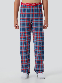 Брюки, футболка Mark Formelle 563335/25-34505ПП-0 белый_красно_синяя_клетка_3_сл_на_пол - фото 3