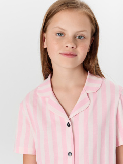 Рубашка, шорты Mark Formelle 567745/25-37344ПП-0 розовая_полоска_Minsk_1_сл_на_спинке - фото 5
