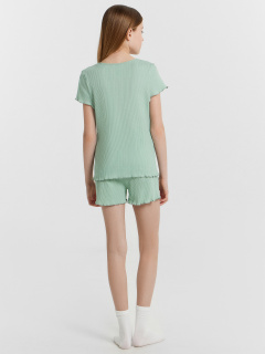 Футболка, шорты Mark Formelle 567752/25-32379Ц-1 яблочно_мятный - фото 3