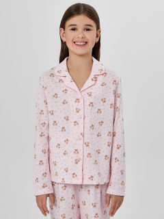 Брюки, рубашка Mark Formelle 567754/25-35608ПП-0 мишки_с_цветами_на_розовом - фото 1