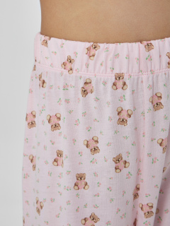 Брюки, рубашка Mark Formelle 567754/25-35609ПП-0 мишки_с_цветами_на_розовом - фото 5