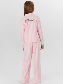 Брюки, рубашка Mark Formelle 567754/25-37346ПП-0 розовая_полоска_Moscow_1_сл_на_спинке - фото 3