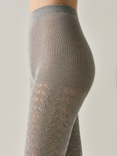 Колготки CONTE AJOUR 300 grey 24С-146СП - фото 3