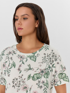 Сорочка Mark Formelle 572310/25-36120ПП-0 цветы_на_св.молочном - фото 3