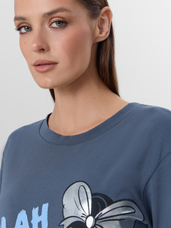 Платье Mark Formelle 572388/25-35648ПП-5 графит_печать_Печать - фото 3