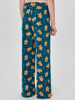 Брюки Mark Formelle 587001/25-37366ПП-0 праздничные_печеньки_на_зеленом - фото 2