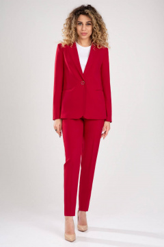 Брюки, жакет IVARI 10403/1 красный - фото 1
