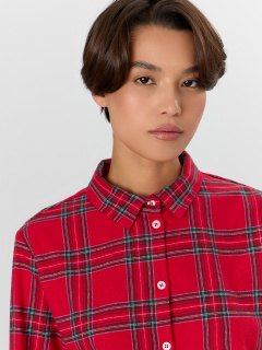 Блуза Mark Formelle 592368/25-37521ПП-9 клетка_на_красном - фото 4