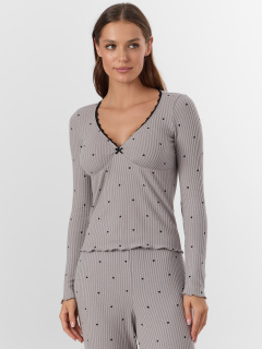 Брюки, джемпер Mark Formelle 592503/25-35025ПП-1 сердечки_на_сером - фото 1