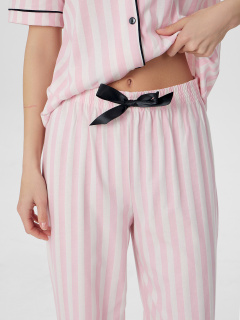Брюки, рубашка Mark Formelle 592523-1/25-37340ПП-0 розовая_полоска_S.Petersburg_1_сл_на_спинке - фото 3