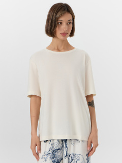 Брюки, футболка Mark Formelle 592541/25-34509ПП-14 молочный_лошади_на_молочном - фото 1