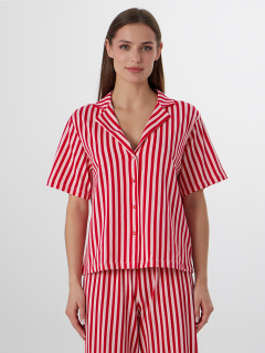 Брюки, рубашка Mark Formelle 592554/25-35489ПП-0 розово_красная_полоска - фото 4