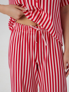 Брюки, рубашка Mark Formelle 592554/25-35489ПП-0 розово_красная_полоска - фото 3