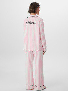 Брюки, рубашка Mark Formelle 592620/25-37339ПП-0 розовая_полоска_Moscow_1_сл_на_спинке - фото 1