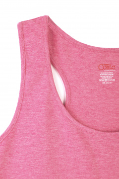 Майка CONTE BASIC LM 646 розовый меланж 16С-263ТСП - фото 2