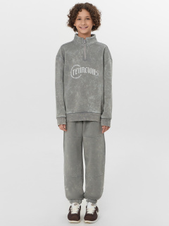 Брюки Mark Formelle 183411/25-ОБР36596Ц-7П ACID_WASH_серый_009.2_Эйсид - фото 4