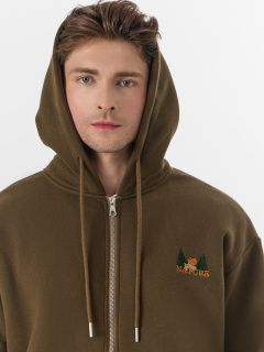 Брюки, толстовка Mark Formelle 191034/25-5210Ц-7П-2 жженая_охра_664_W_вышивка - фото 4