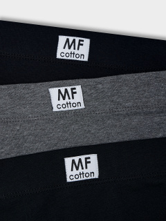 Трусы Mark Formelle 412543-3/25-50-37951Ц-5 т.серый_меланж_4348_F_черный_черный_декор - фото 3