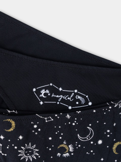 Трусы Mark Formelle 412555-3/25-55.55-36991П-5 созвездия_на_черном_1_сл_1тр_на_дет_пер - фото 1