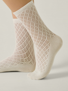 Носки CONTE CLASSIC молочный 25С-35СП - фото 2