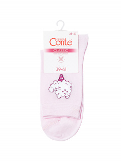 Носки CONTE CLASSIC светло-розовый 24С-151СП - фото 2