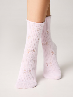 Носки CONTE CLASSIC светло-розовый 24С-99СП - фото 4