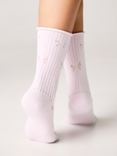 Носки CONTE CLASSIC светло-розовый 24С-99СП - фото 5