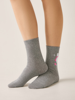 Носки CONTE CLASSIC серый 24С-151СП - фото 3