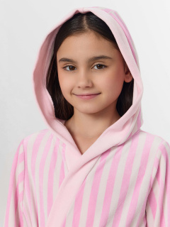 Халат Mark Formelle 557703-2/25-37686ПП-3 розовая_полоска - фото 3