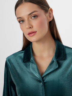 Брюки, жакет Mark Formelle 592628/25-40947Ц-3 зеленый_бархат - фото 3