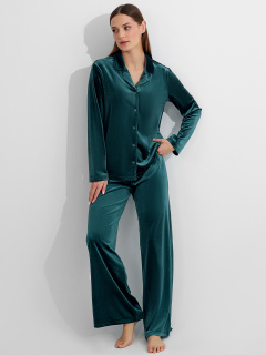 Брюки, жакет Mark Formelle 592628/25-40947Ц-3 зеленый_бархат - фото 1